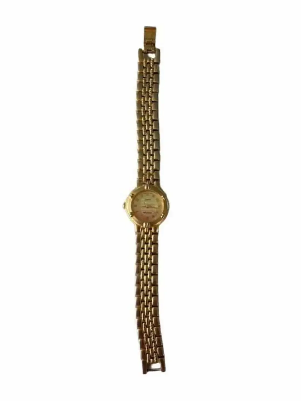 Rumours Gold-Tone Quartz Ladies Watch with Textured Dial